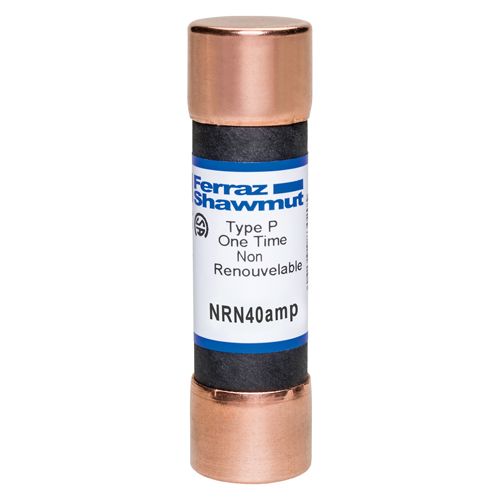 NRN40 - Canadian Fuse 250V 40A Ferrule Mount NRN - Class H Series